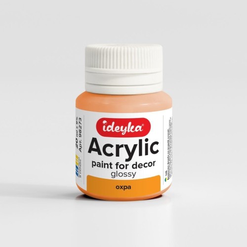Farba akrylowa Ochra 20ml, Ideyka