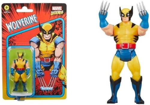 Figurka Marvel retro legends Wolverine, HASBRO