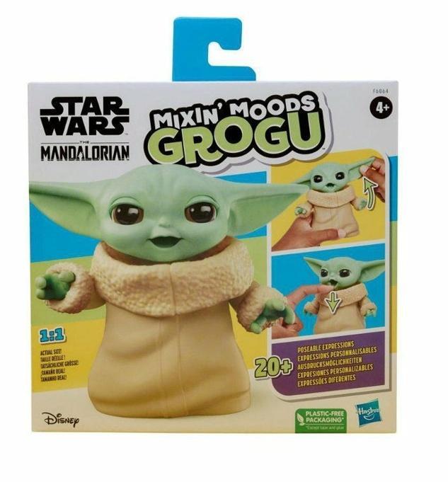 Star Wars mixing moods Grogu, HASBRO