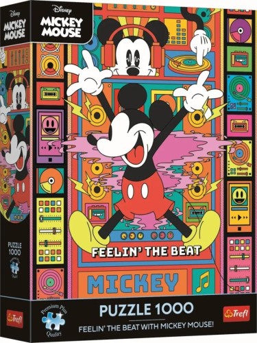 Puzzle 1000 Disney Czuj rytm z Mikim TREFL, Trefl