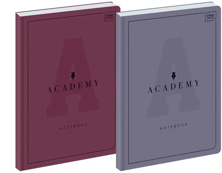 Brulion A4/96K kratka Academy (5szt), INTERDRUK