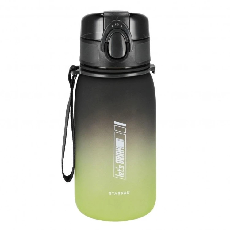 Bidon 400ml ombre green-black, STARPAK