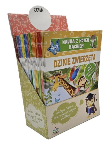 Nauka z kotem Maćkiem. Display 48szt