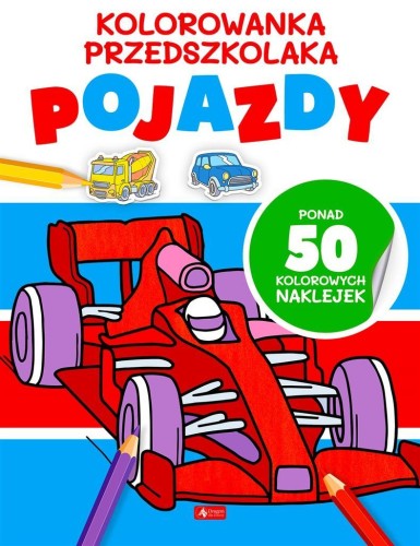 Kolorowanka przedszkolaka. Pojazdy, praca zbiorowa