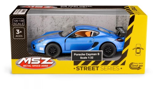 Porsche Cayman S Blue, MSZ