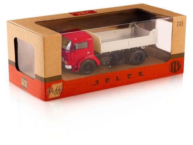 Jelcz 317 wywrotka czerwony, Daffi