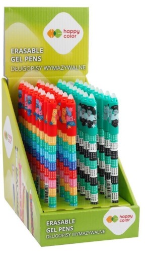 Długopis wymazywalny 0.5mm niebieski (36szt), GDD