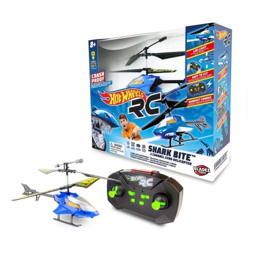 Hot Wheels Helikopter R/C Shark Bite, Bladez