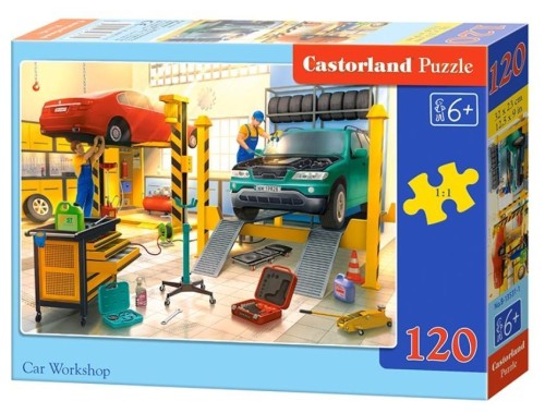 Puzzle 120 Police Station CASTOR, Castorland