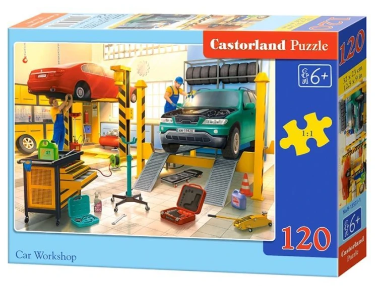 Puzzle 120 Police Station CASTOR, Castorland
