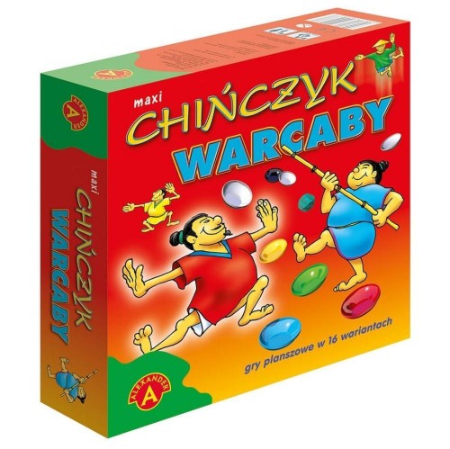 Chińczyk + Warcaby maxi ALEX, Alexander