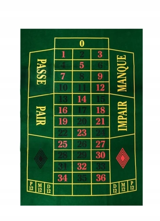 Mata do Ruletki z Filcu 130x90cm, Quint