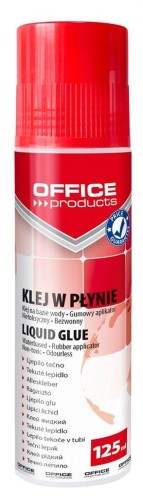 Klej w płynie biurowy transparentny 125ml, Office