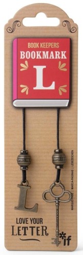 Book Keepers zakładka do książki litera L, IF