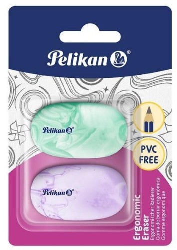 Gumka do ścierania Ergonomic 2szt PELIKAN, HERLITZ