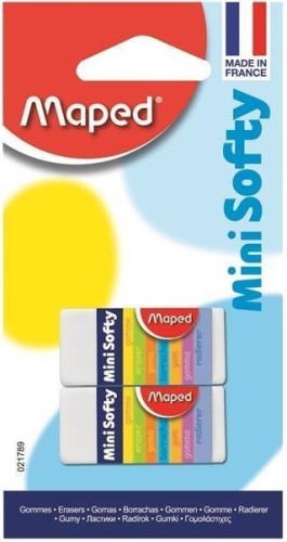 Gumka Softy Mini 2szt blst MAPED, Maped