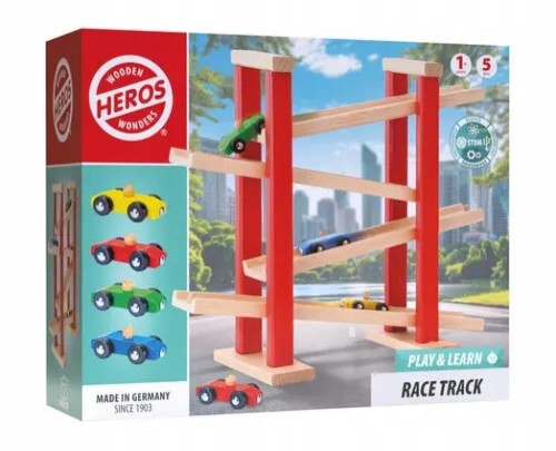 Drewniany tor samochodowy 5el, Tactic