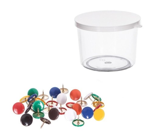 Pinezka kolorowa economy 300 szt, Dalprint