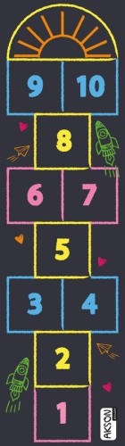 Mata animacyjna gra w klasy 50x190 cm