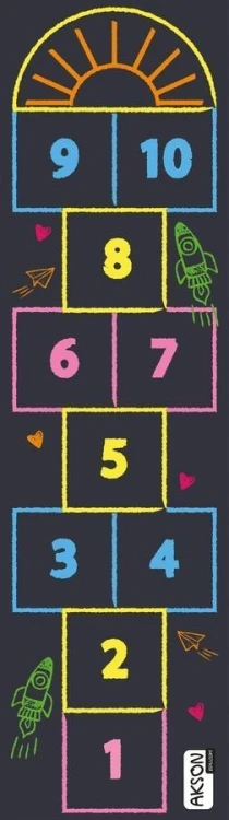 Mata animacyjna gra w klasy 50x190 cm