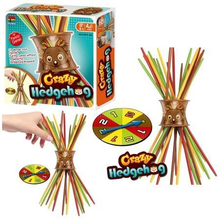 Gra zręcznościowa szalony jeż bierki, Leantoys