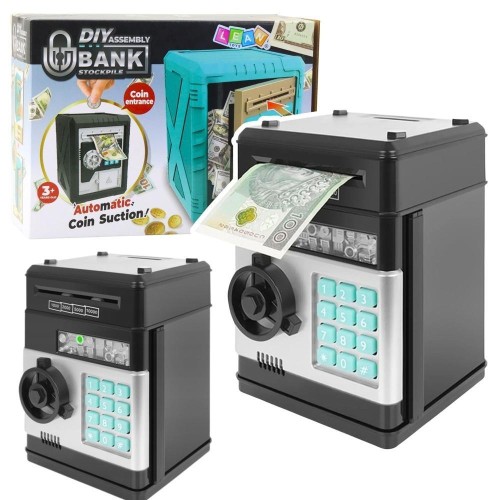 Sejf skarbonka DIY o złożenia, Leantoys