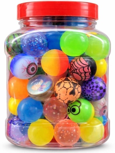 Piłka kauczukowa 30mm (60szt), Merkpol