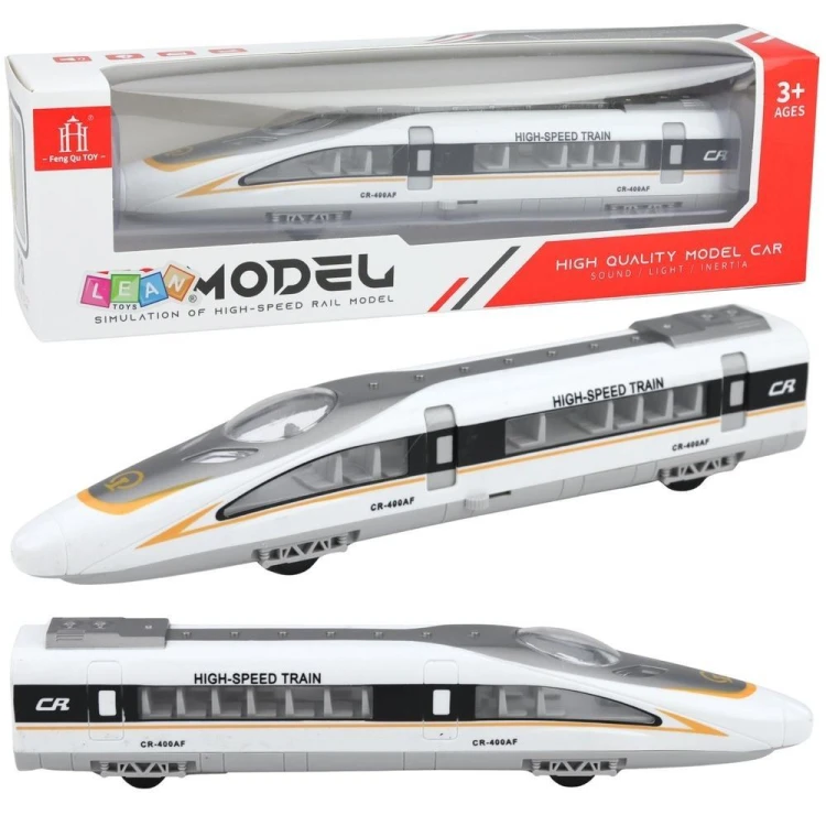 Pociąg pospiedzny High Speed światło dźwięk