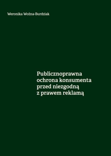 Publicznoprawna ochrona konsumenta...