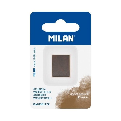 Farba akwarelowa w kostce brązowy MILAN, MILAN