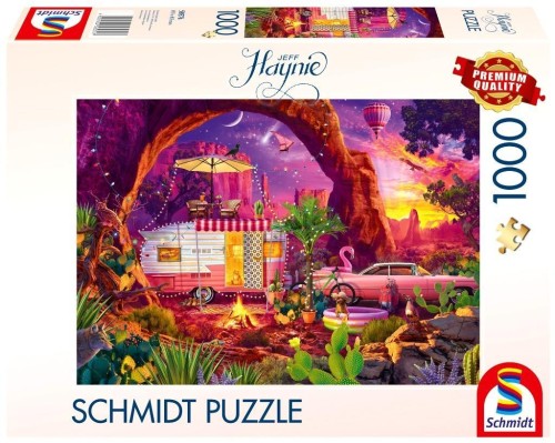Puzzle PQ 1000 Jeff Haynie Przystanek na pustyni