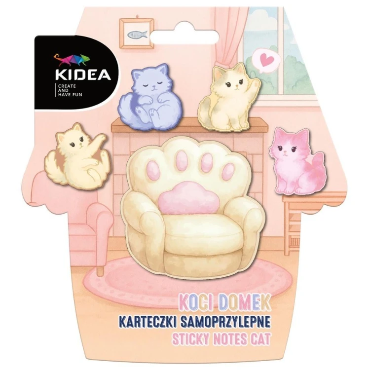 Karteczki samoprzylepne Magiczny domek KIDEA