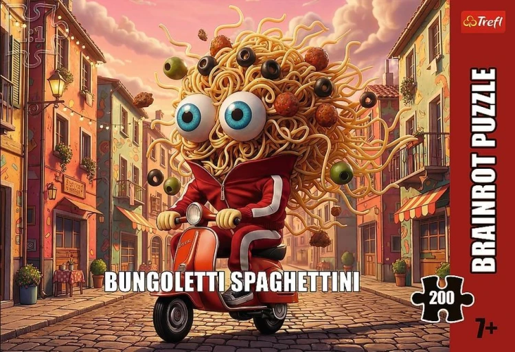Puzzle 200 Bungoletti Spaghettini TREFL, Trefl