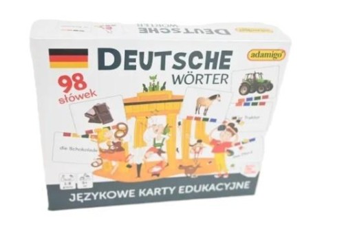 Deutsche Worter - językowe karty edukacyjne