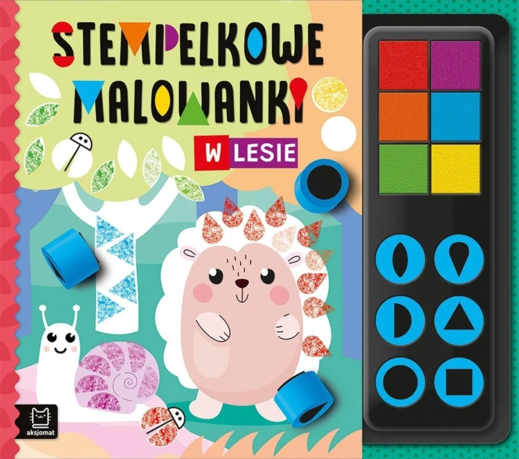 Stempelkowe malowanki. W lesie, Agnieszka Bator