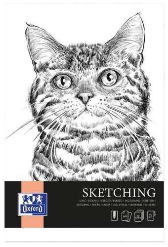 Blok artystyczny szkicownik A6/50K 90G, Oxford