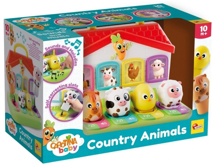 Carotina Baby - Country animals, Lisciani