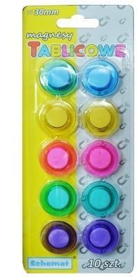 Magnesy do tablic 30mm 10szt, Schemat