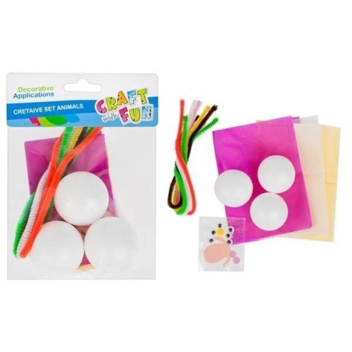 Zestaw kreatywny zwierzątka, Craft with Fun