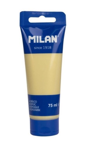 Farba akrylowa w tubce 75ml złota MILAN, MILAN