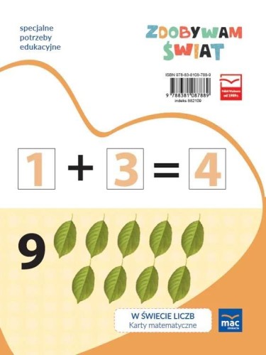 Zdobywam świat W świecie liczb Karty matematyczne