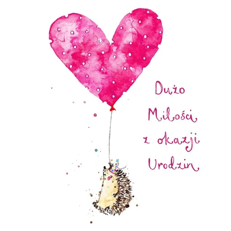 Kartka KW okolicznościowa Urodziny