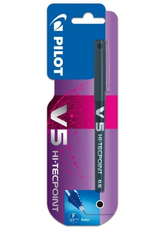 Cienkopis V5 czarny 0.5 PILOT, PILOT