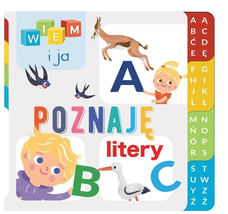 Wiem i ja! Poznaję litery, praca zbiorowa