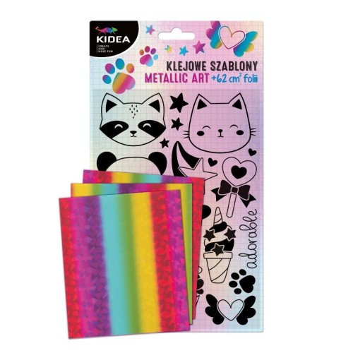 Arkusze foliowe ozdobne Matalic Art Sweet KIDEA