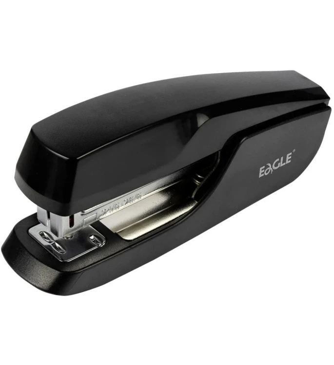 Zszywacz S6108 czarny 24/6 -18 kartek EAGLE, Eagle