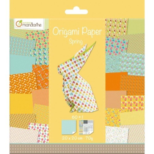 Papier Origami Wiosna 20x20cm 70g, Clairefontaine