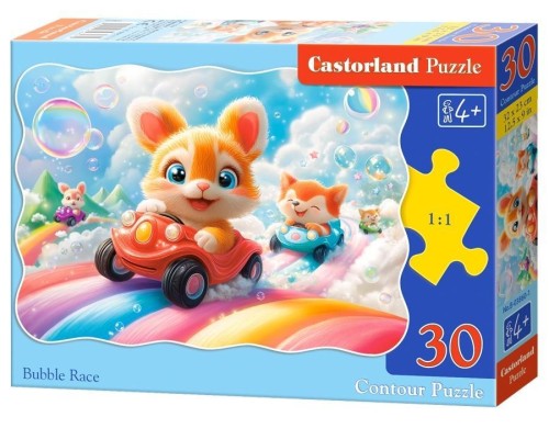 Puzzle 30 Bubble Race CASTOR, Castorland