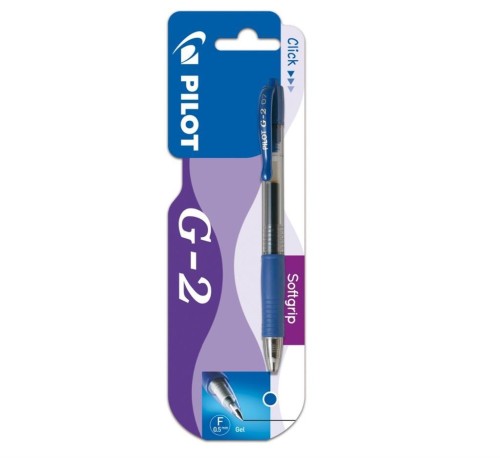 Długopis żelowy G2 niebieski 0.5 PILOT, PILOT