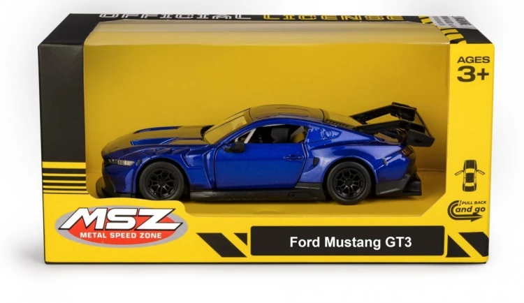 Ford Mustang GT3 Blue, MSZ